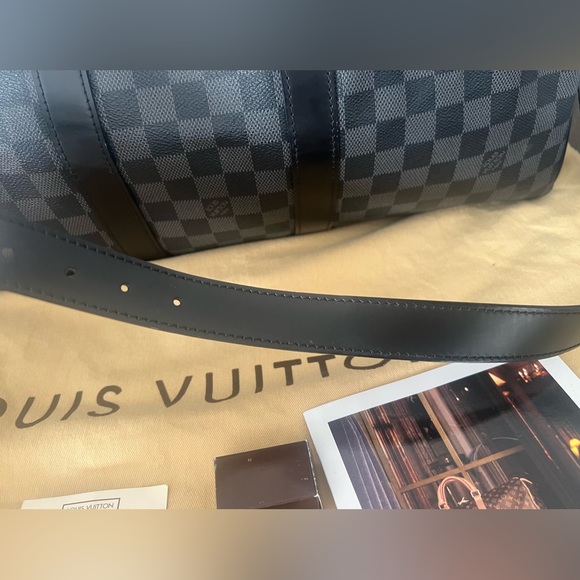 (SOLD)Louis Vuitton Damier Graphite Keepall 45 - Picture 7 of 15